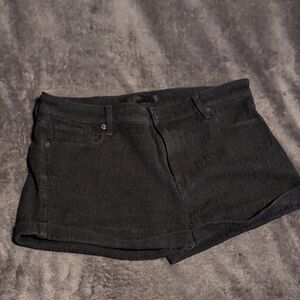 Stylish Black Denim Shorts